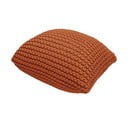 Raudonos spalvos pagalvėlė-pufas Bonami Essentials Knit