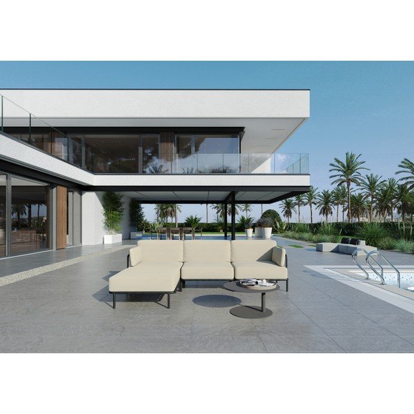 Sodo modulinė sofa smėlio spalvos 234 cm Salve – Sit Sit-image-1