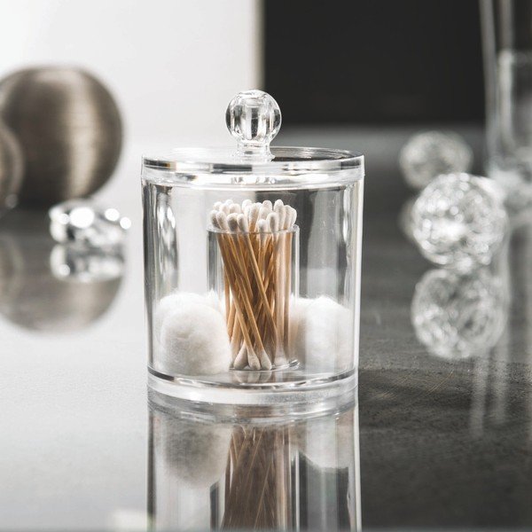 Vatos diskeliams skirtas kosmetinis indas, 11 cm aukščio-image-1