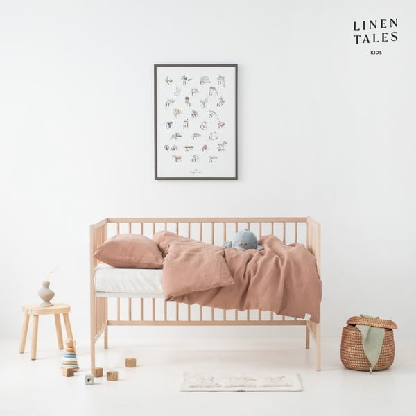 Lino lovelės patalynė 100x140 cm - Linen Tales-image-1