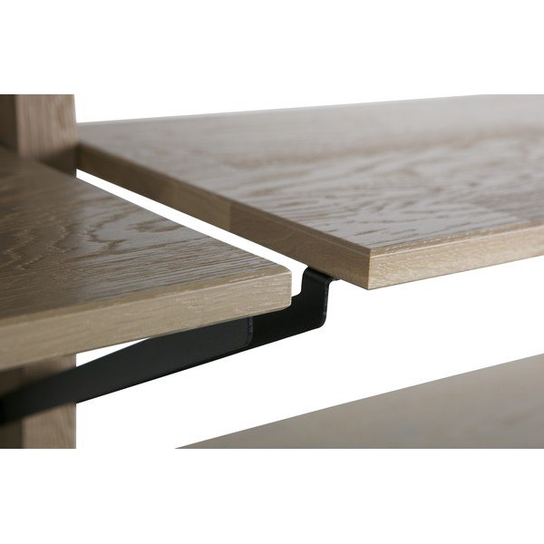 Ąžuolo medienos lentyna WOOOD "Gyan" sieniniam rinkiniui-image-1