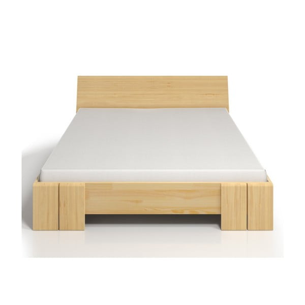 Pušies dvigulė lova su daiktadėže SKANDICA Vestre Maxi, 200 x 200 cm