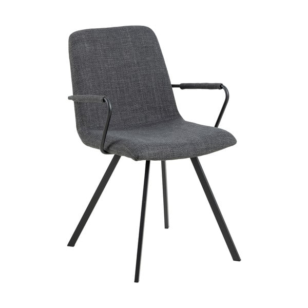 Valgomojo kėdės tamsiai pilkos spalvos 2 vnt. Selina – Actona