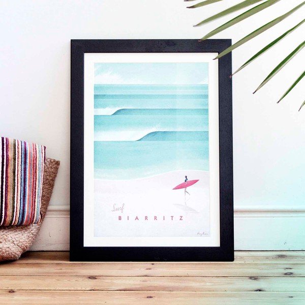 Plakatas Travelposter Biarritz, 30 x 40 cm-image-1