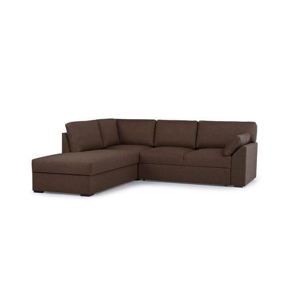 Sulankstoma kampinė sofa rudos spalvos (su kairiuoju kampu) Janson – Scandic-image-2