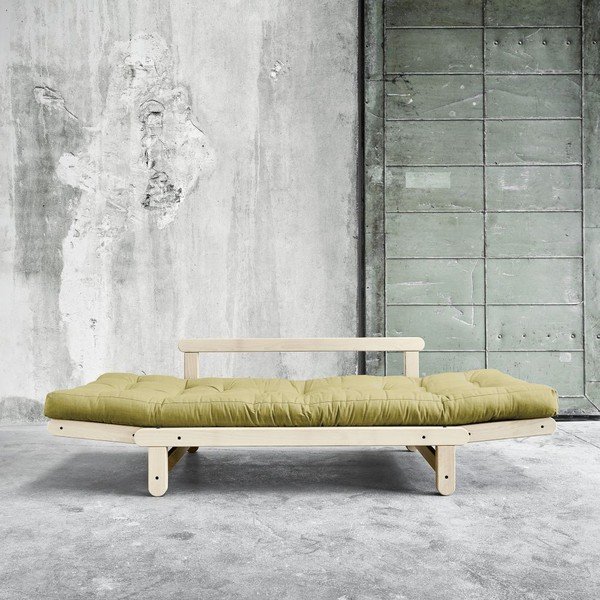Sofa lova "Karup Beat Natural/Avocado Green-image-2
