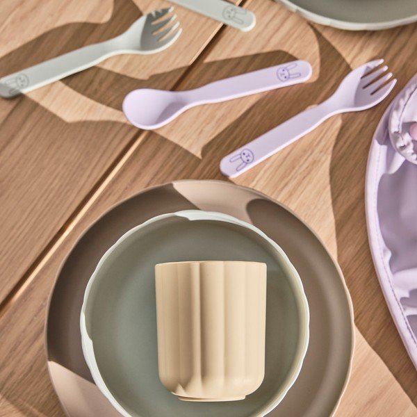 Plastikiniai vaikiški valgomojo rinkiniai 3 vnt. Pullo – OYOY Mini-image-1