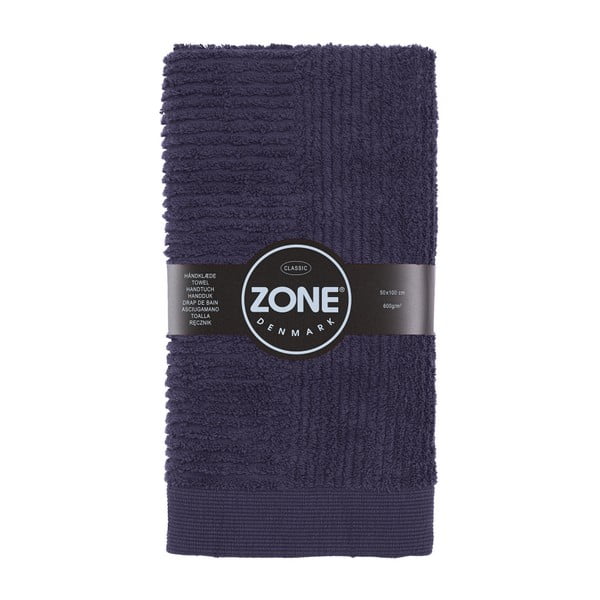 Vonios rankšluostis, 100x50 cm, tamsiai violetinės spalvos