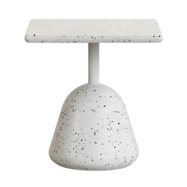 Sodo kavos staliukas su terrazzo stalviršiu 44x44 cm Saura – Kave Home