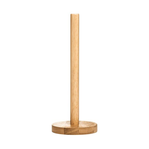Natūralios spalvos iš medienos popierinio rankšluosčio stovas ø 12 cm Soka – Premier Housewares-image-3