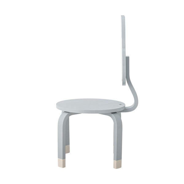 Pilkos spalvos vaikiška kėdė Marle – Bloomingville Mini-image-4
