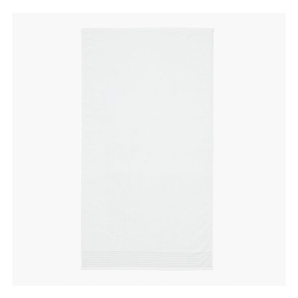 Iš medvilnės vonios rankšluostis baltos spalvos 90x140 cm – Bianca
