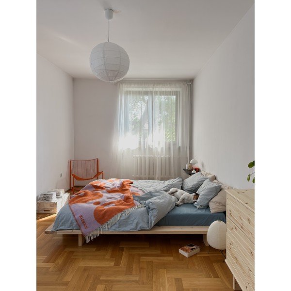 Iš pušies masyvo dvigulė lova natūralios spalvos su lovos grotelėmis 160x200 cm Japan – Karup Design-image-4