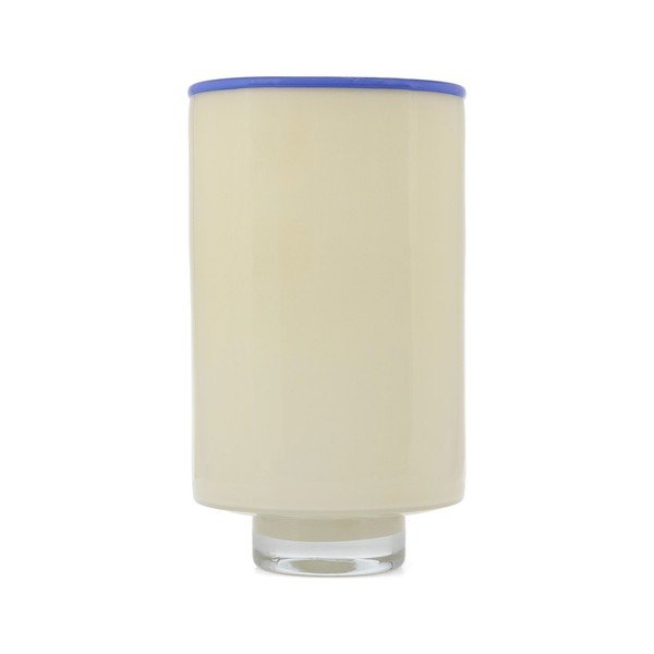 Kreminės spalvos iš stiklo  vaza (aukštis 26 cm) Milo – ONA