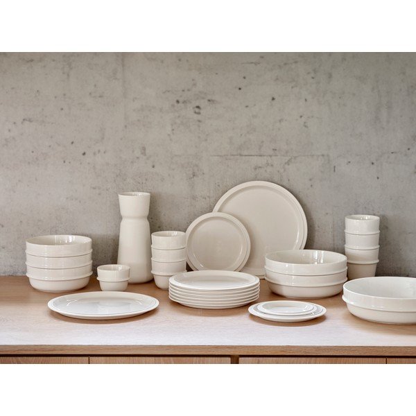 Skirta sriubai kreminės spalvos iš porceliano  mažas dubuo 900 ml Eau – Zone-image-1