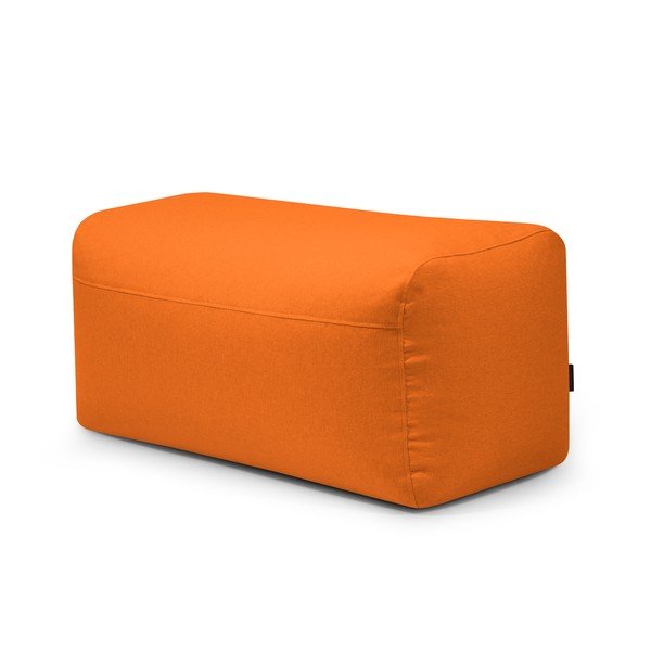 Oranžinės spalvos sėdmaišis Plus 100 Lounge – SLOWDOWN