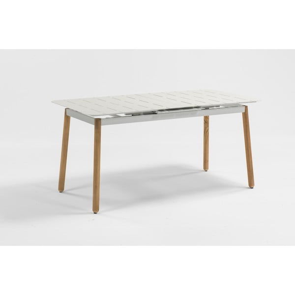 Baltos ir alyvuogių žalios spalvos metalinių sodo baldų komplektas Ezeis Alicante-image-3