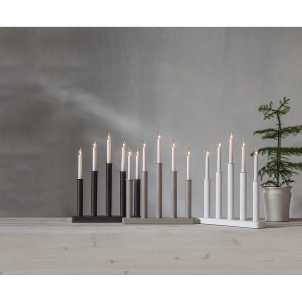 Šviečianti Kalėdų dekoracija smėlio spalvos Plate – Star Trading-image-2