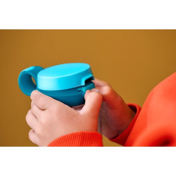 Rožinės spalvos/sidabrinės spalvos iš metalo vaikiškas termosas 500 ml Campus – Mepal-image-1