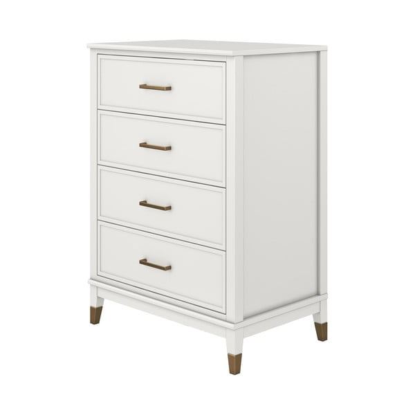 Balta komoda CosmoLiving by Cosmopolitan Westerleigh, 75 x 106 cm-image-3