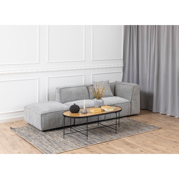 Šviesiai pilka modulinė sofa Bonami Selection Fairfield, kampas kairėje-image-1