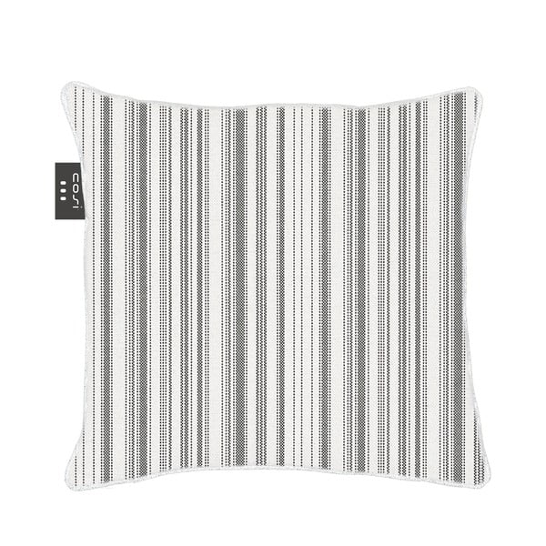 Baltos ir juodos spalvos šildoma pagalvė Cosi, 50 x 50 cm