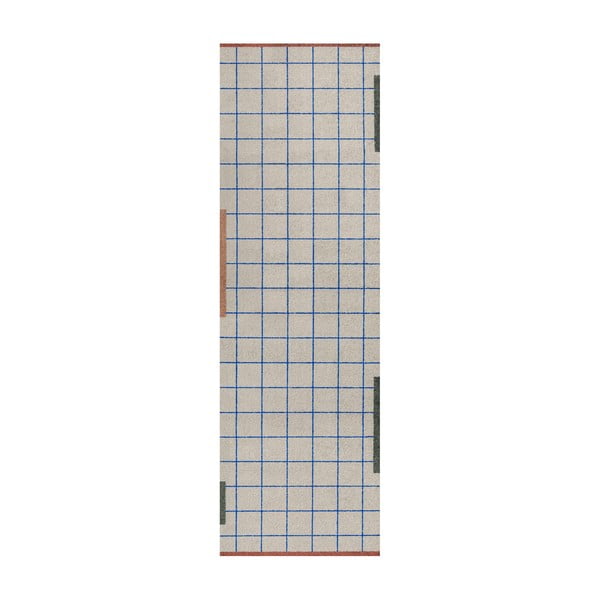 Skalbiamas dramblio kaulo spalvos kilimas 77x242 cm Network – Mette Ditmer Denmark