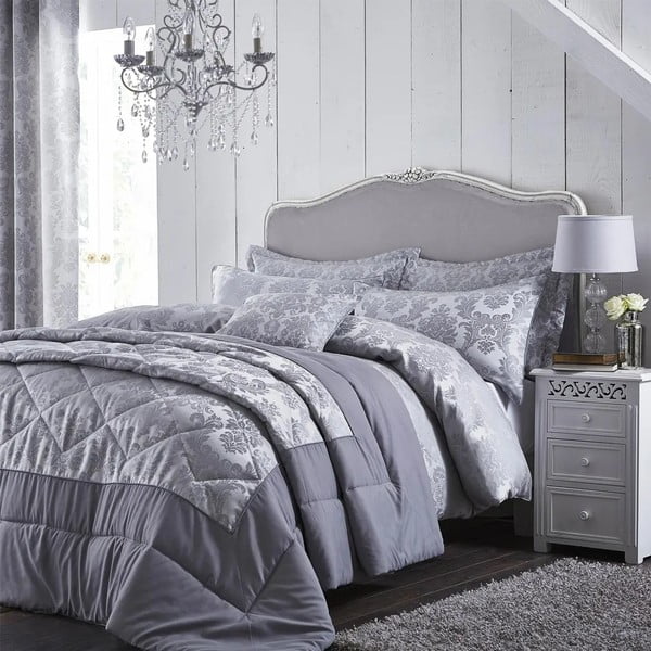 Iš damasko dekoratyvinė pagalvėlė 43x43 cm Damask Jacquard – Catherine Lansfield-image-3