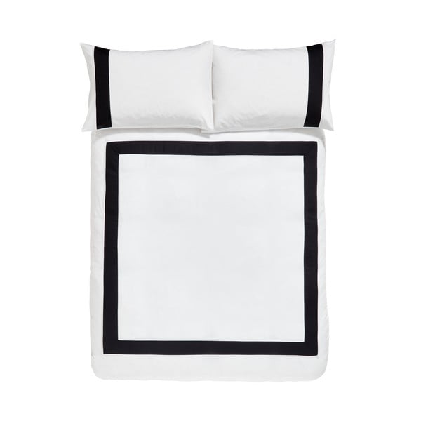 Balta medvilninė patalynė dvigulei lovai 200x200 cm - Bianca