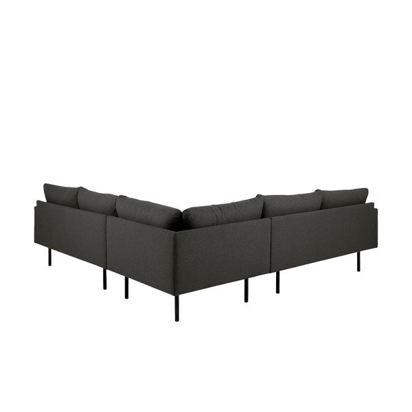 Pilka kampinė sofa Actona Carolina-image-1