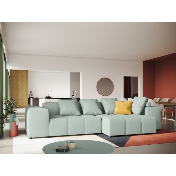 Žalia kampinė sofa (kintama) Rome - Cosmopolitan Design-image-1