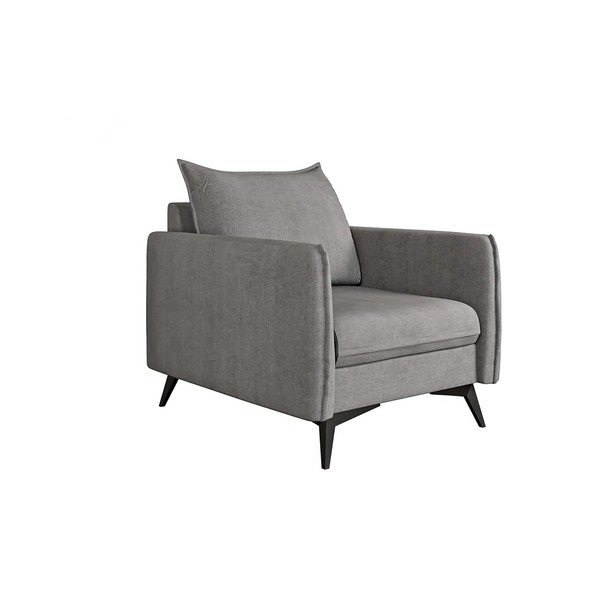 Krėslas pilkos spalvos Juli Bis – Ropez