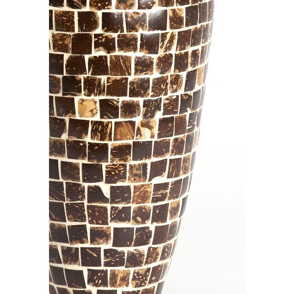 Rudos spalvos iš bambuko  vaza (aukštis 40 cm) Tudela – Light & Living-image-3