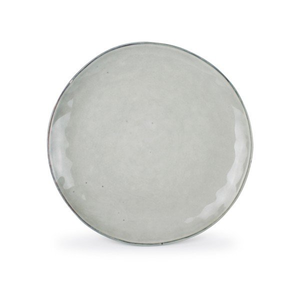 Žalios spalvos iš akmens masės lėkštė ø 28 cm Artisan – Salt&Pepper