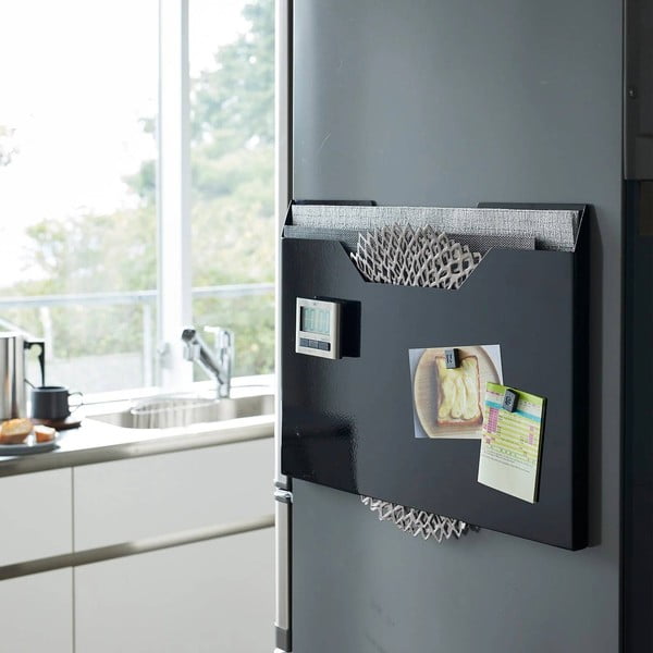 Su montavimu be gręžimo iš metalo padėkliukų laikiklis Tower – YAMAZAKI-image-1