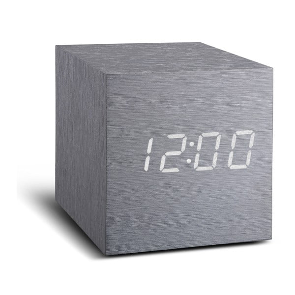 LED žadintuvas Click Clock Maxi White
