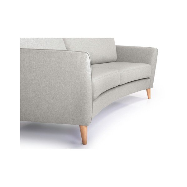 Šviesiai smėlio spalvos sofa Scandic Paris, 245 cm-image-3