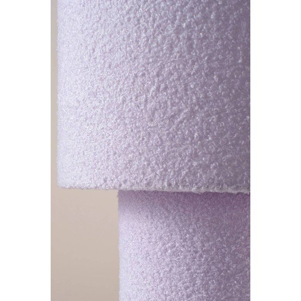 Levandų spalvos iš tekstilės stalinis šviestuvas (aukštis 44 cm) Aubra – Jotex-image-3