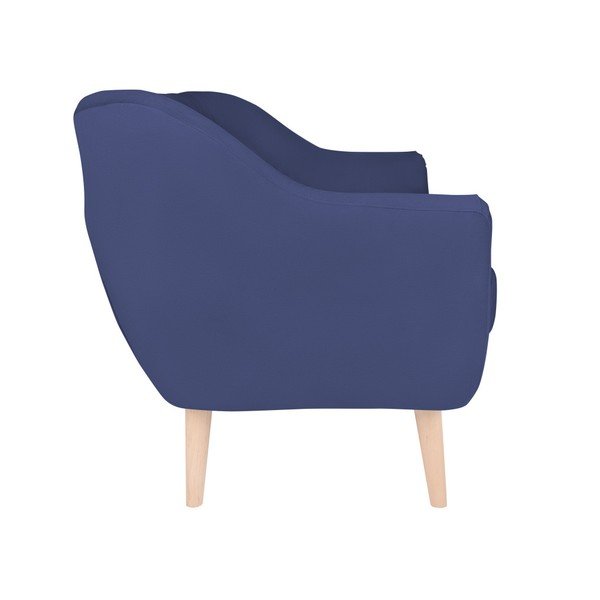 Mėlyna trijų vietų sofa "Micadoni Home Vincente-image-1