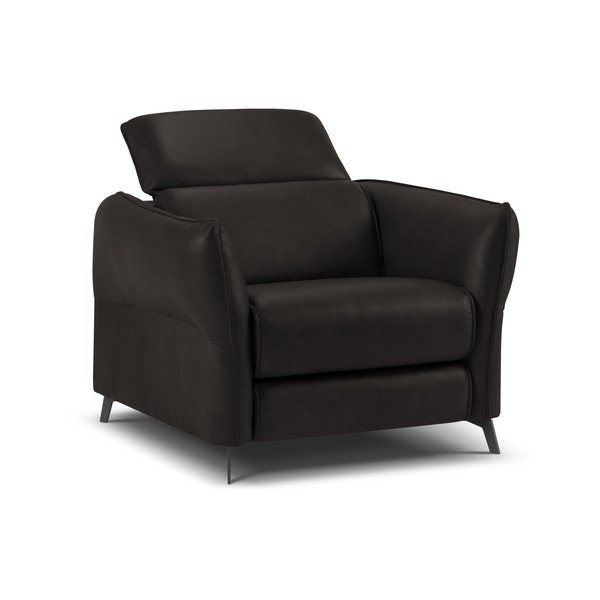 Krėslas juodos spalvos iš odos Hubble – Windsor & Co Sofas-image-2