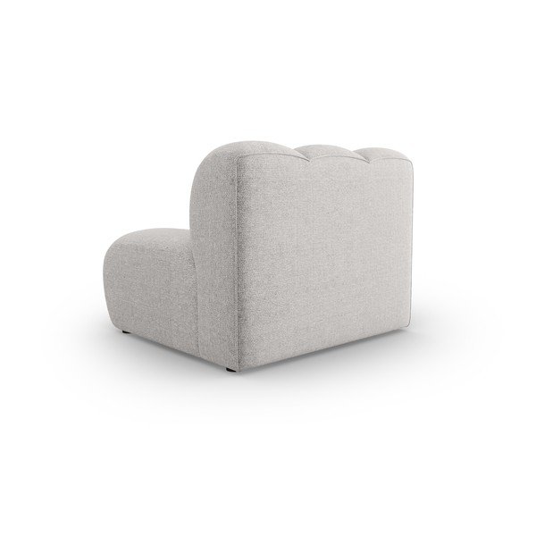 Modulinė sofa šviesiai pilkos spalvos (modulinė) Lupine – Micadoni Home-image-4