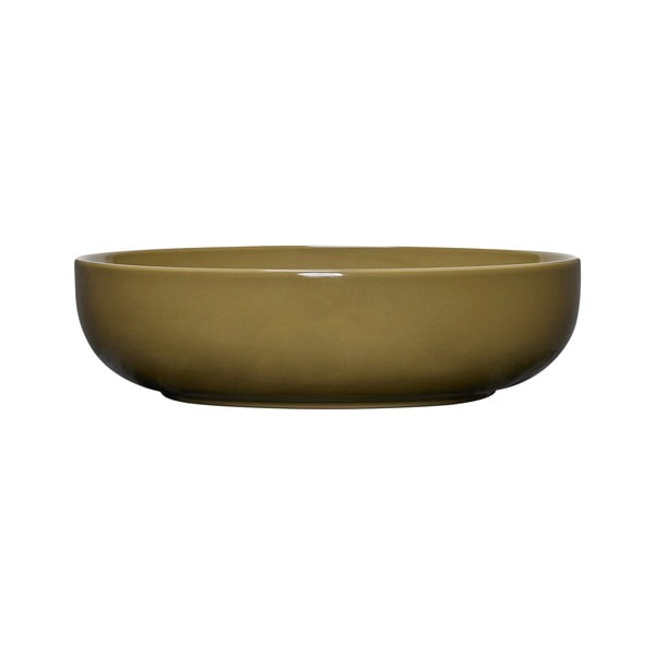 Iš akmens masės serviravimo dubuo khaki spalvos ø 28 cm Amare – Hübsch