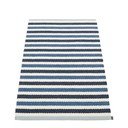 Mėlynos spalvos/kreminės spalvos lauko ir vidaus kilimas 70x120 cm Teo Denim – Pappelina