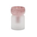 Rožinės spalvos iš stiklo  vaza (aukštis 19 cm) Kelse – Kave Home