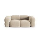 Smėlio spalvos iš velveto sofa 210 cm Loretto – Cosmopolitan Design