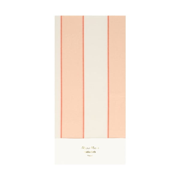 Staltiesė 137x259 cm Peach Stripe – Meri Meri