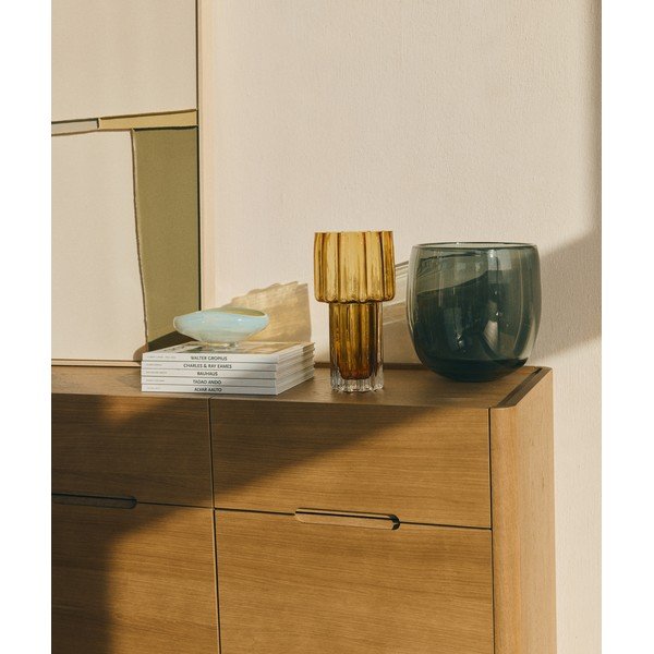 Iš stiklo dekoratyvinis dubuo ø 25 cm Sirau – Kave Home-image-1