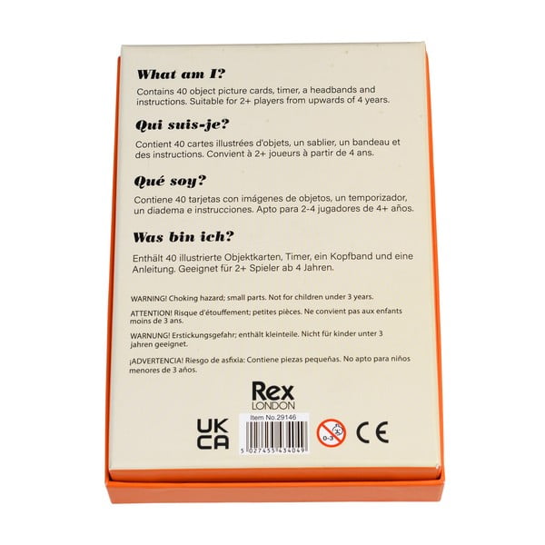 Socialinis žaidimas "Kas aš esu?" What am I? - Rex London-image-4