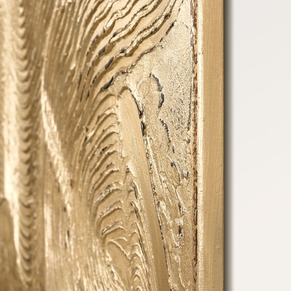 Paveikslas tapyba rankomis (tapyba) 88x118 cm Metallic Champagne – Malerifabrikken-image-2