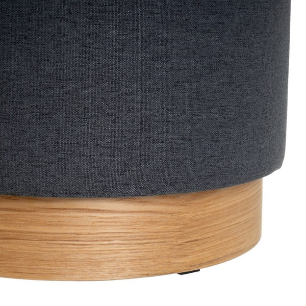 Tamsiai pilkos spalvos pufai 2 vnt. – Casa Selección-image-3